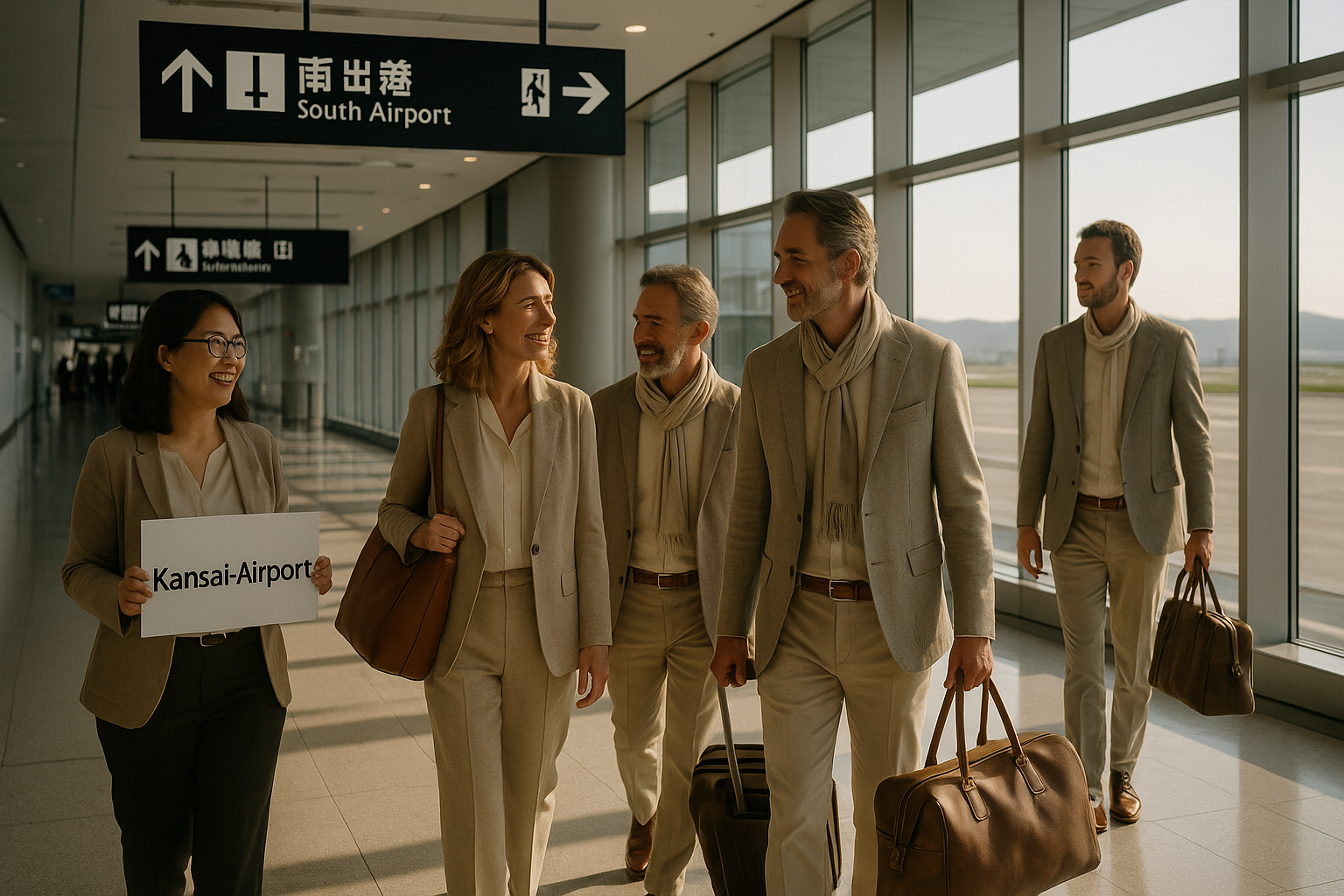 Arrival Osaka