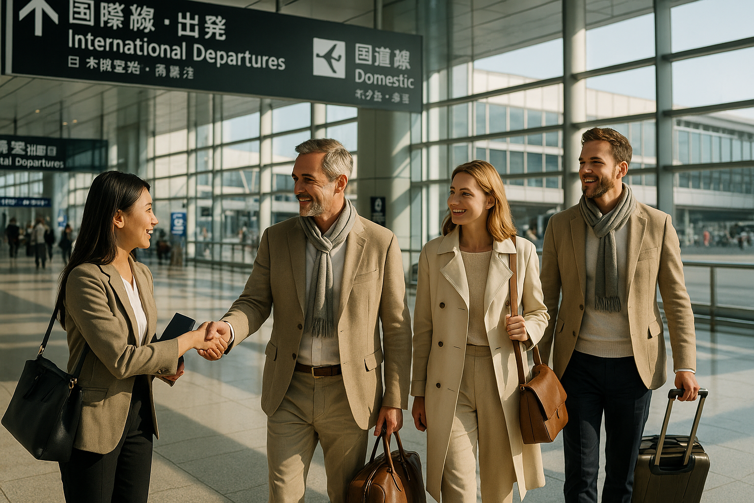 Arrival Osaka